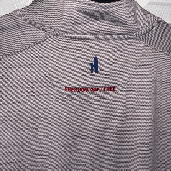 Folds Of Honor/JOHNNIE-O VAUGHN QUARTER ZIP SZ L - Picture 6 of 11